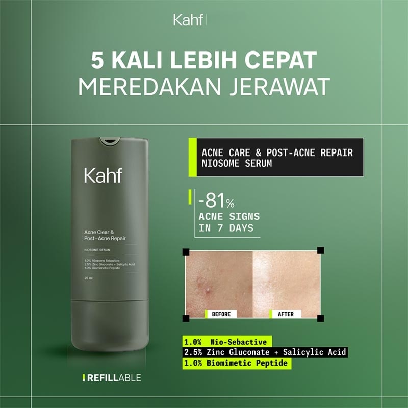Refill Acne Clear & Post-Acne Repair Niosome Serum 25 ml