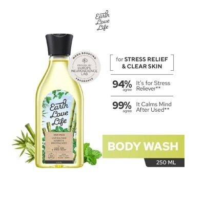 EARTH LOVE LIFE East Balinese Bamboo & Oriental Mint Body Wash 250ml