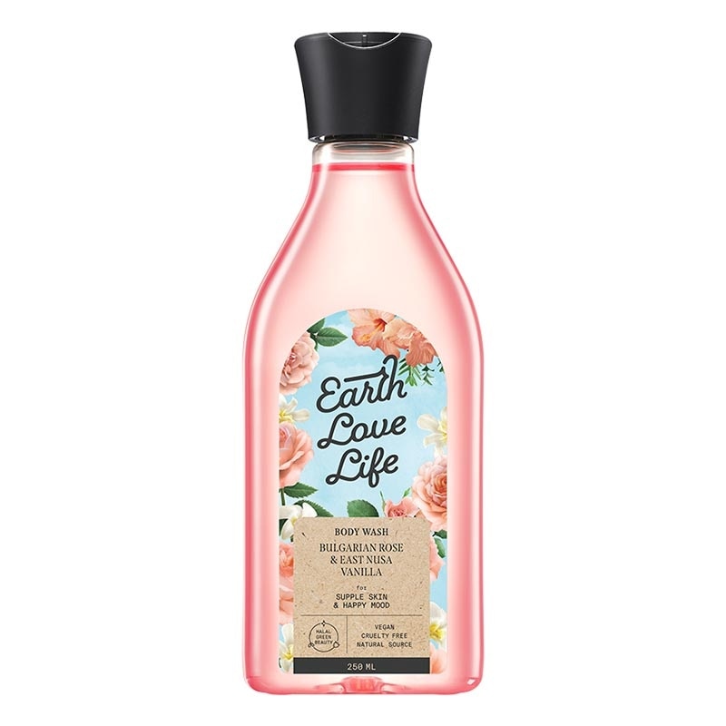 Bulgarian Rose & East Nusa Vanilla Body Wash 250ml