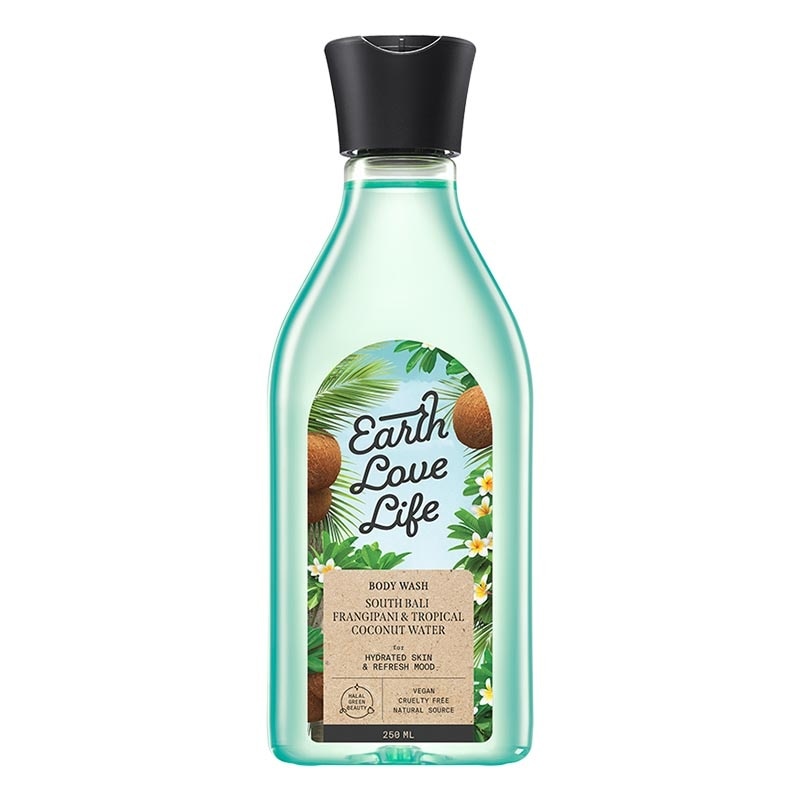 South Bali Frangipani & Tropical Coconut Water Body Wash 250ml