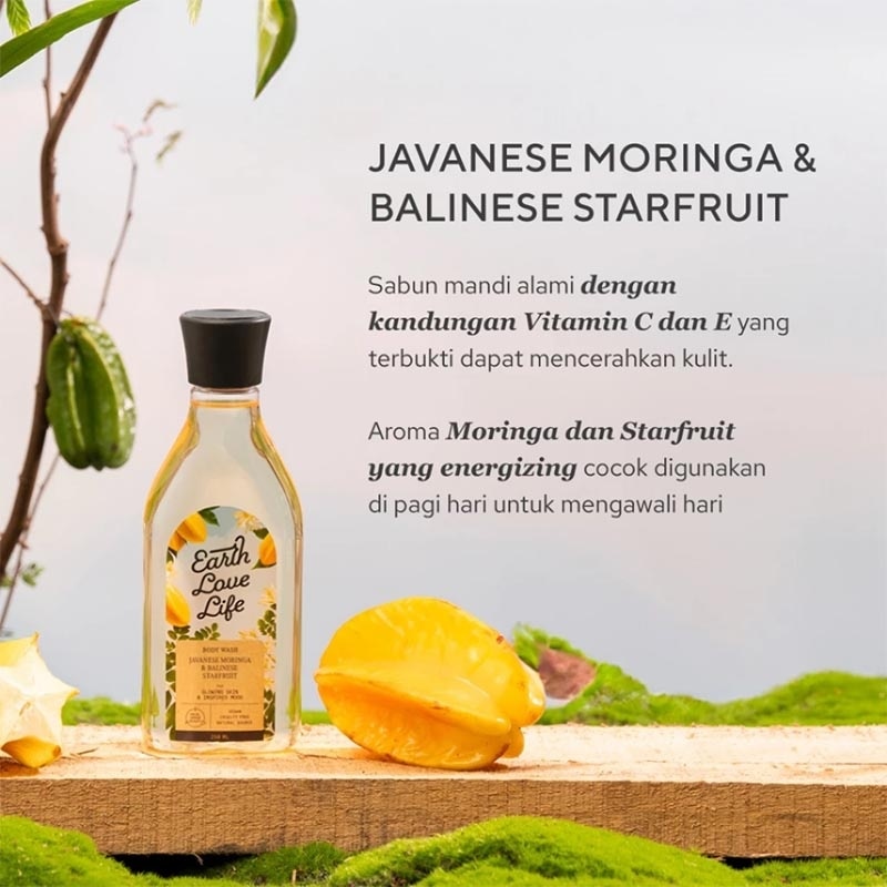 Javanese Moringa & Balinese Starfruit Body Wash 250ml