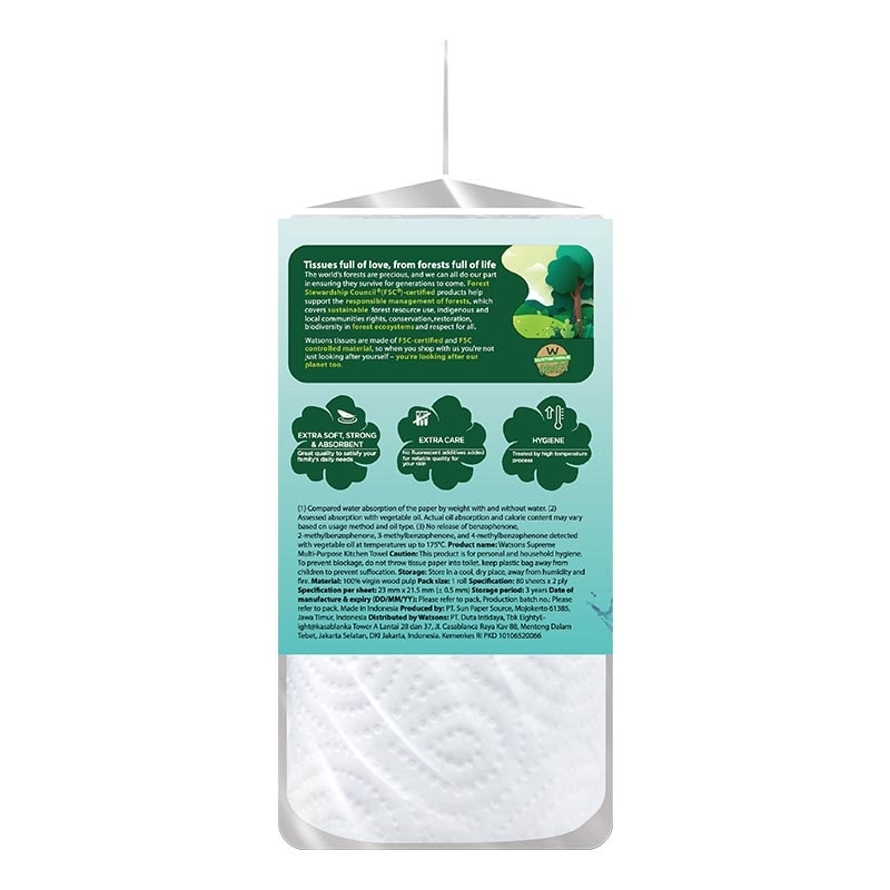 Supreme Multi-Purpose Kitchen Towel 80'S