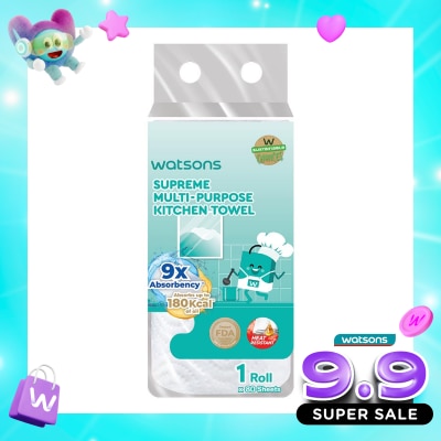 WATSONS - Supreme Multi-Purpose Kitchen Towel 80'S image