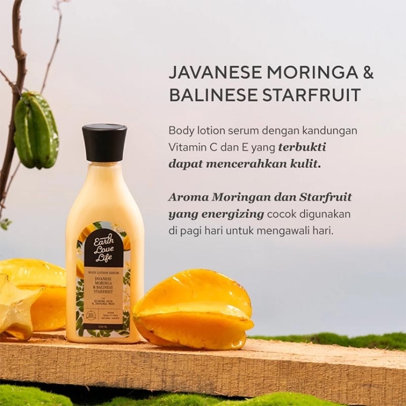 Javanese Moringa & Balinese Starfruit Body Lotion Serum 250ml