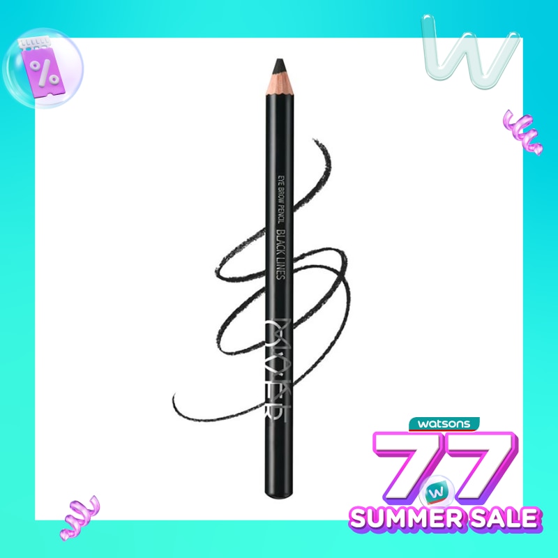 Make Over Eye Brow Pencil Black Lines 1.14g