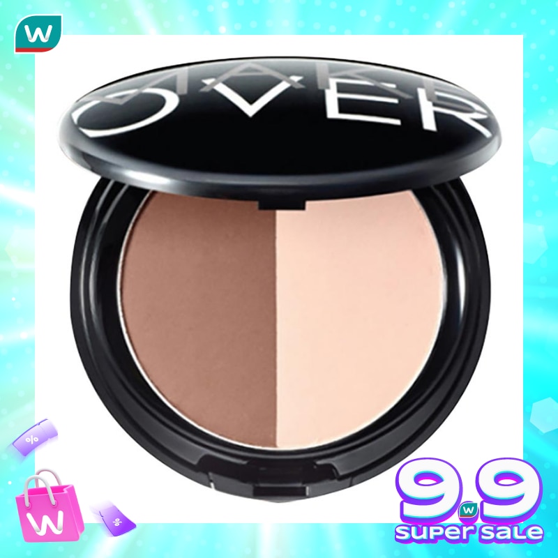 MAKE OVER Make Over Two Way Cake Face Contour Kit 14g