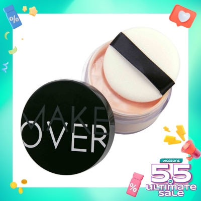 MAKE OVER Silky Smooth Translucent Powder 01 Porcelain