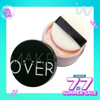 MAKE OVER Silky Smooth Translucent Powder 01 Porcelain