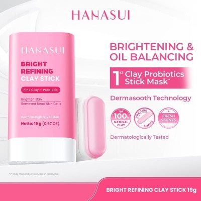 HANASUI - Bright Refining Clay Stick Mask 19g image