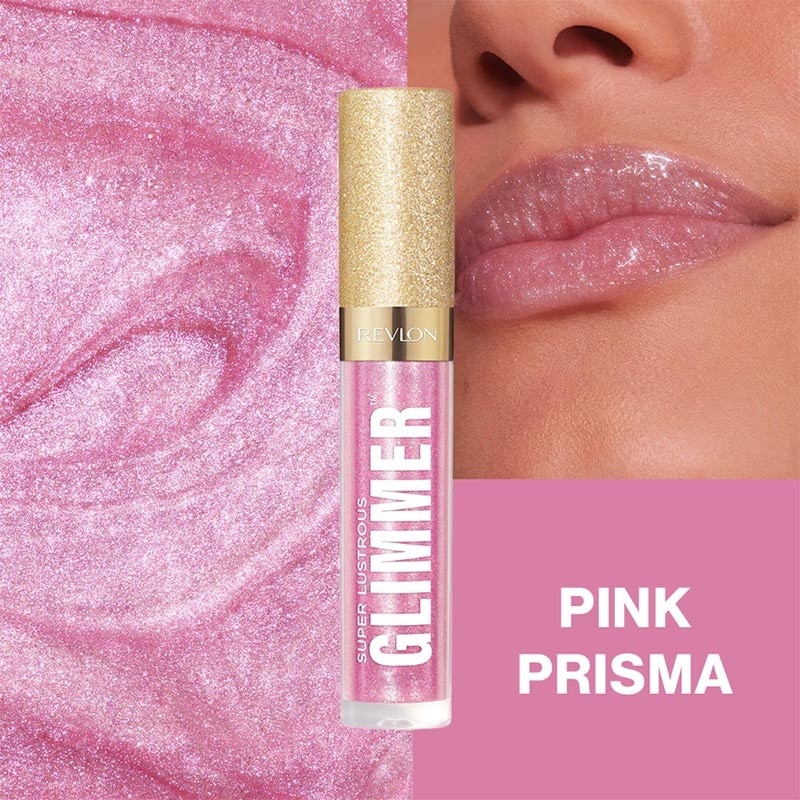 Super Lustrous Glimmer Gloss Pink Prisma 3.8ml image