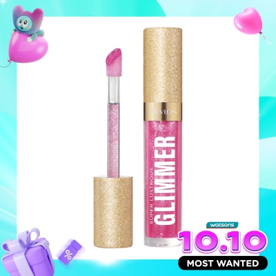REVLON Super Lustrous Glimmer Gloss Rose Glow 3.8ml image
