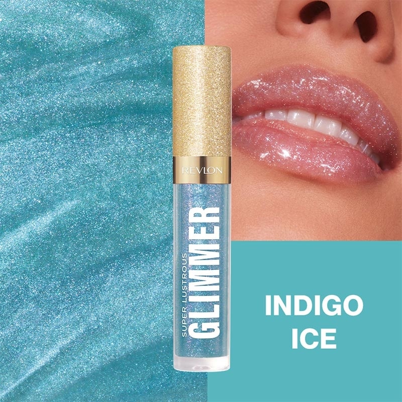 Super Lustrous Glimmer Gloss Indigo Ice 3.8ml image