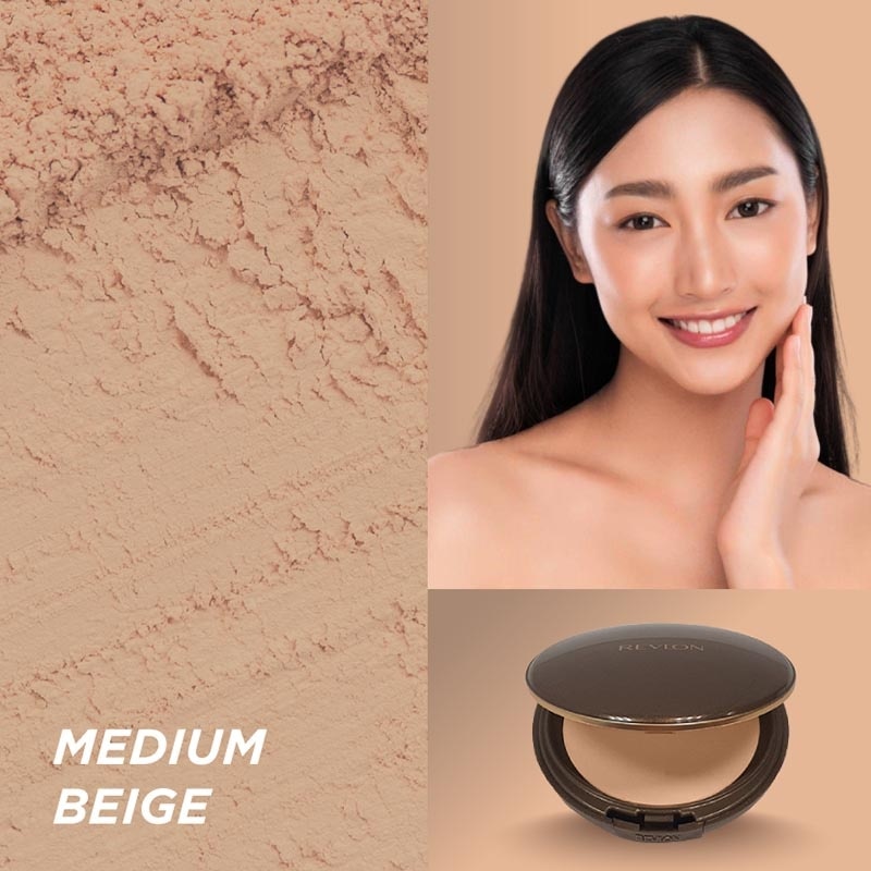 New Complexion Two Way Foundation Medium Beige 12g