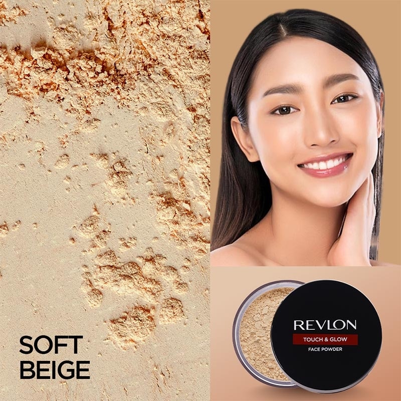 Touch & Glow Face Powder Soft Beige 43g