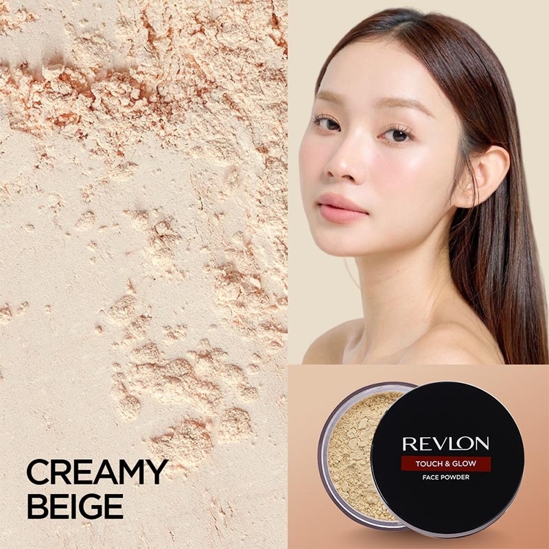 Touch & Glow Face Powder Creamy Beige 43g