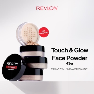 REVLON - Touch & Glow Face Powder Creamy Peach 43g