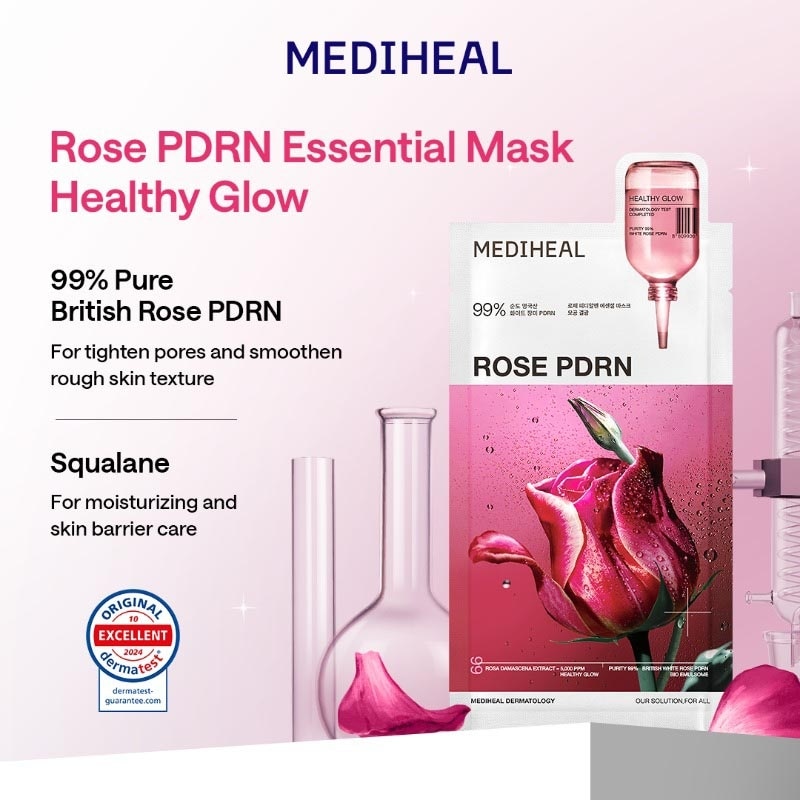 Rose PDRN Healthy Glow Essential Mask 24ml