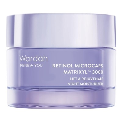 WARDAH Wardah Renew You Retinol Microcaps Matrixyl™? 3000 Lift & Rejuvenate Night Moisturizer 30g