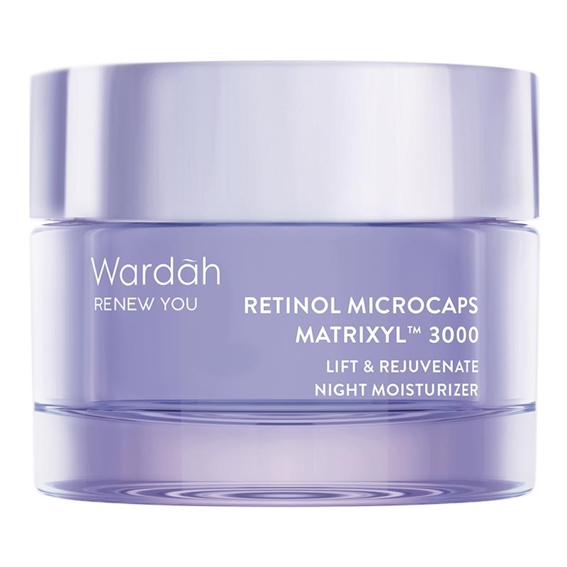 Wardah Renew You Retinol Microcaps Matrixyl™? 3000 Lift & Rejuvenate Night Moisturizer 30g