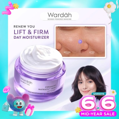WARDAH Wardah Renew You Ceramide Martrixyl™? 3000 Lift & Firm SPF35 PA+++ Day Moisturizer 30g