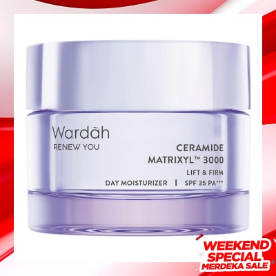 WARDAH Wardah Renew You Ceramide Martrixyl™️ 3000 Lift & Firm SPF35 PA+++ Day Moisturizer 30g