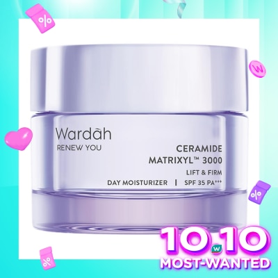 WARDAH Wardah Renew You Ceramide Martrixyl™? 3000 Lift & Firm SPF35 PA+++ Day Moisturizer 30g