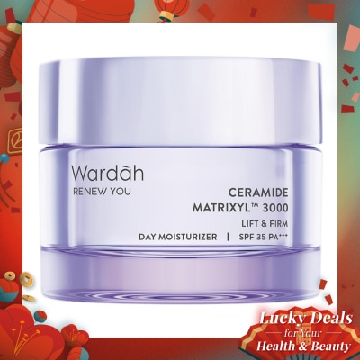 WARDAH Wardah Renew You Ceramide Martrixyl™? 3000 Lift & Firm SPF35 PA+++ Day Moisturizer 30g