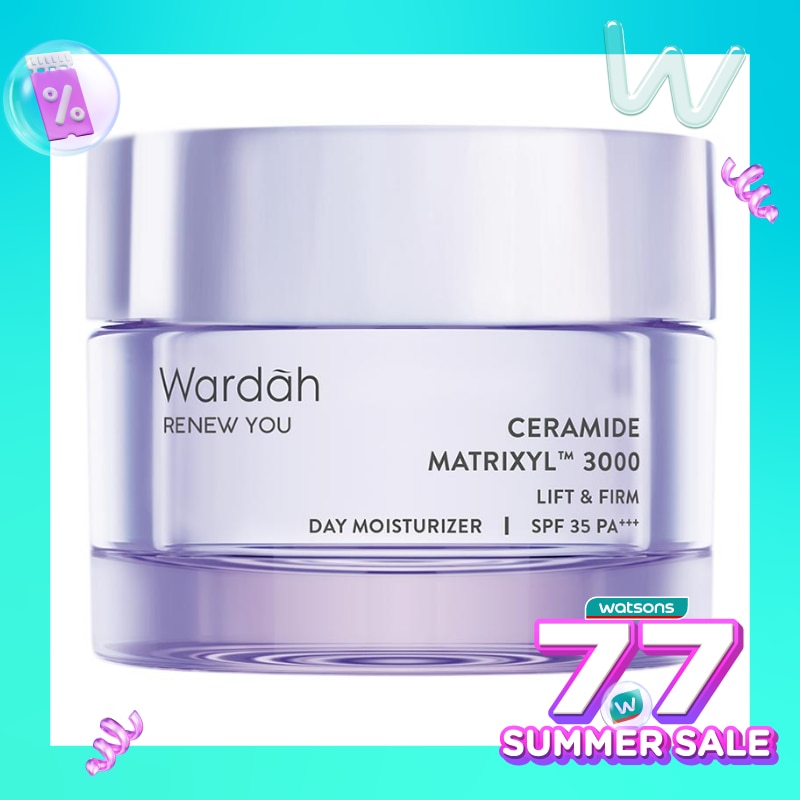 Wardah Renew You Ceramide Martrixyl™? 3000 Lift & Firm SPF35 PA+++ Day Moisturizer 30g