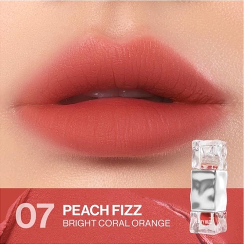 Fluffy Haze Lip Velvet 07 Peach Frizz 3g image