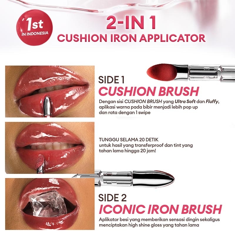 Liptint Gloss Besi 02 Juicy Strawberry 2.4 g