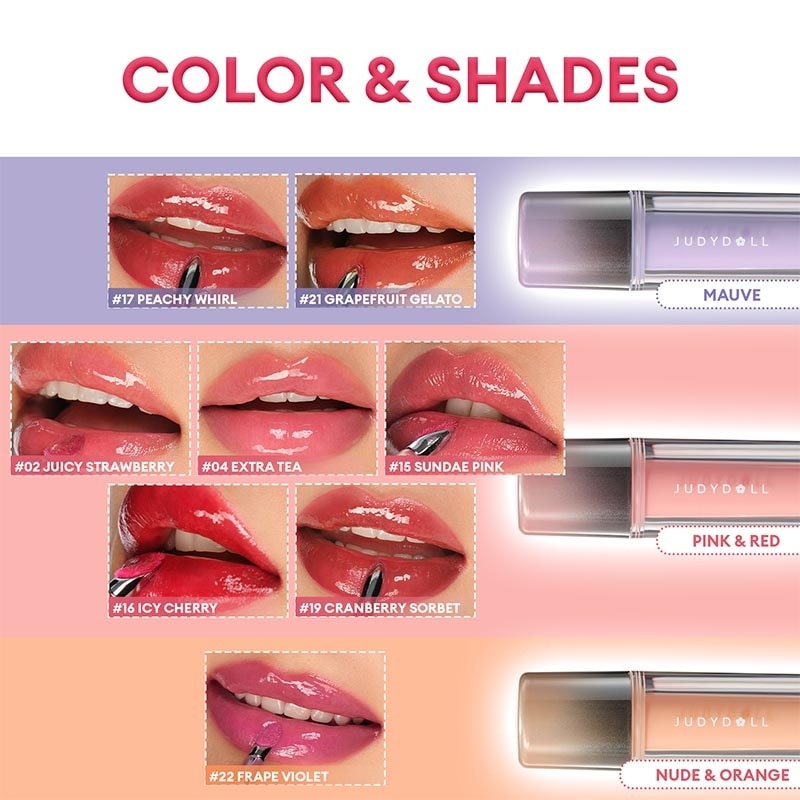 Liptint Gloss Besi 02 Juicy Strawberry 2.4 g