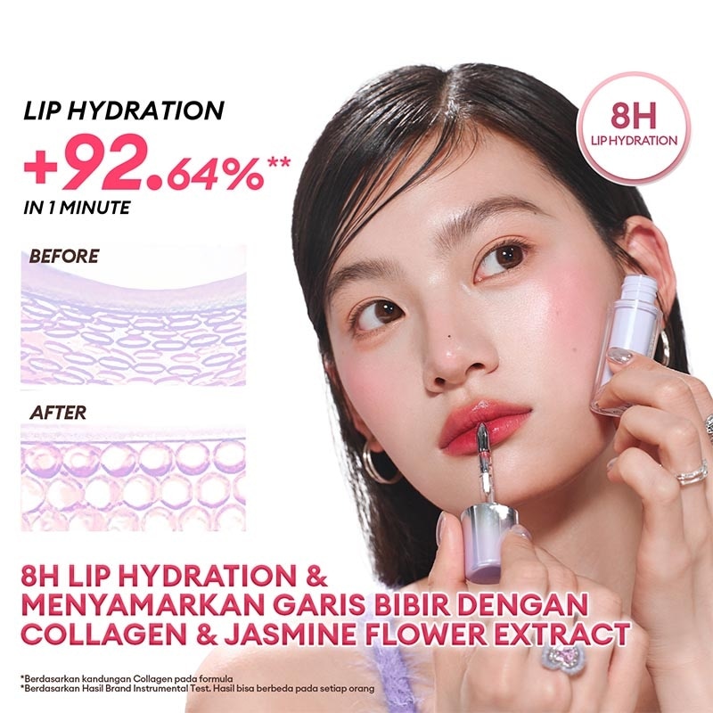 Liptint Gloss Besi 15 Sundae Pink 2.4 g