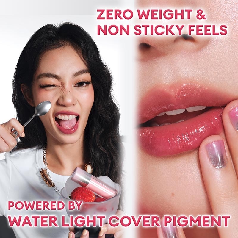 Liptint Gloss Besi 15 Sundae Pink 2.4 g