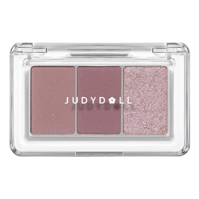 JUDYDOLL 3 Colors Eyeshadow Mini Palette 02 Taro Ice Coffe - 2.5 g