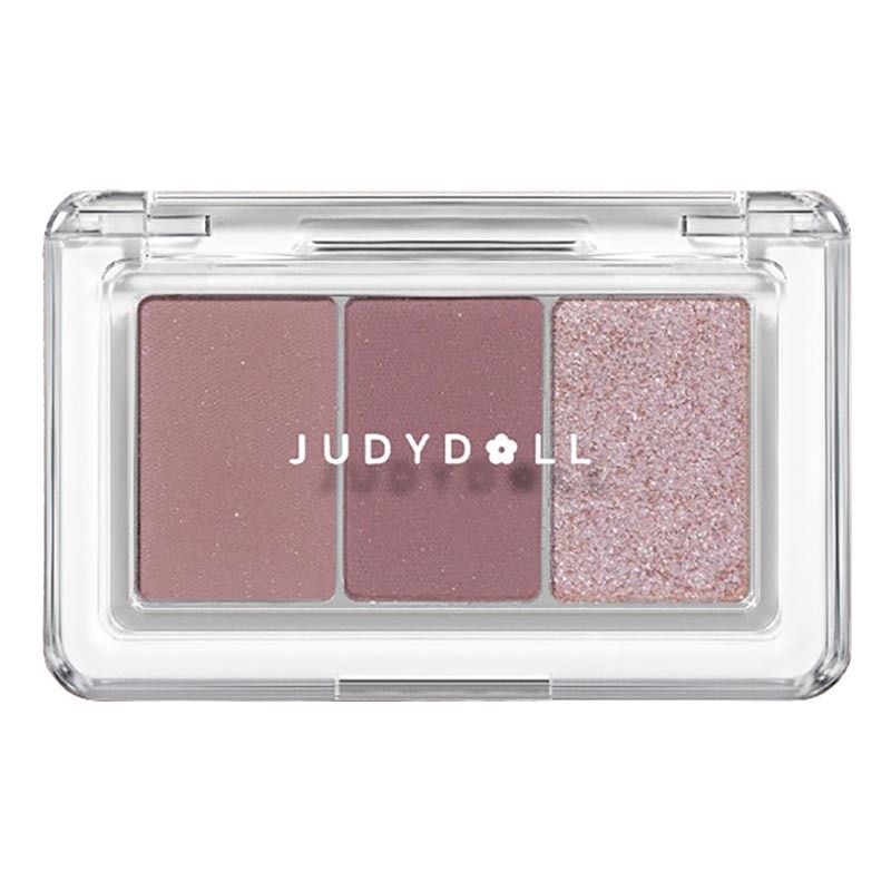 3 Colors Eyeshadow Mini Palette 02 Taro Ice Coffe - 2.5 g