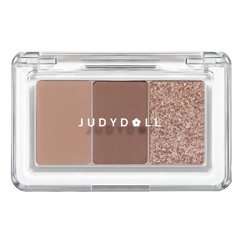3 Colors Eyeshadow Mini Palette 03 Oatmeal Latte - 2.5 g