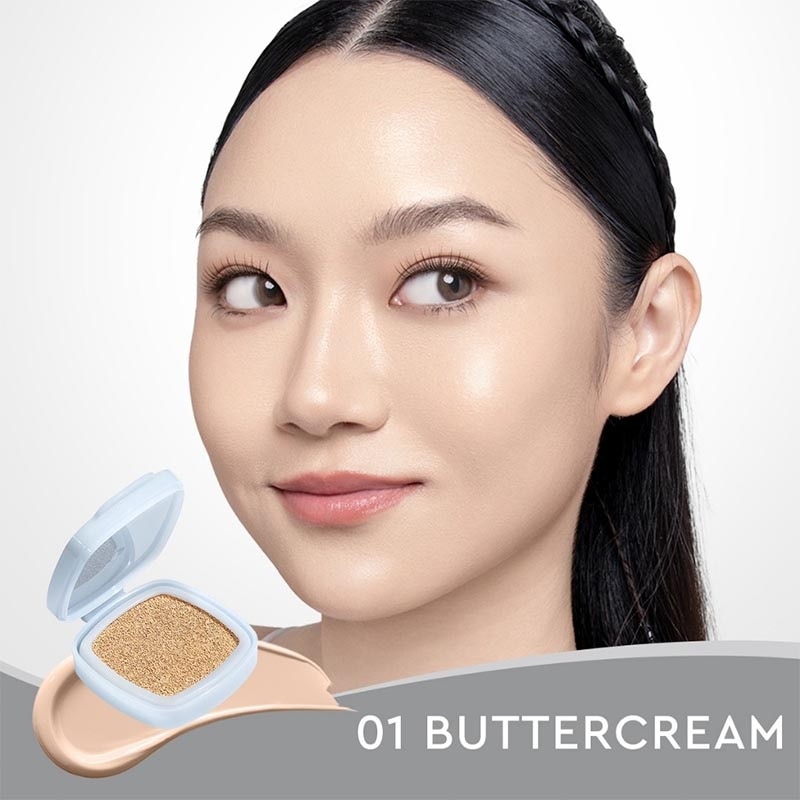 Refill Perfect Cover Glow Cushion Silver 01 Buttercream 11 g