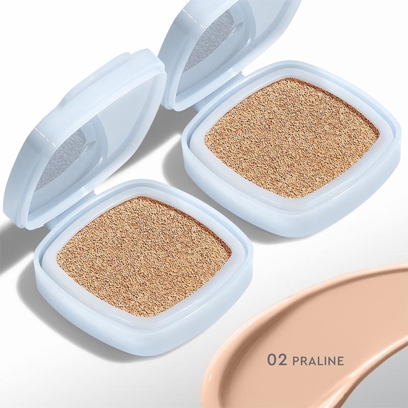 Refill Perfect Cover Glow Cushion Silver 02 Praline 11g