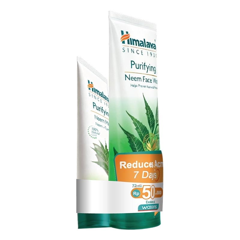 Exclusive Value Pack Purifying Neem Face Wash & Mask