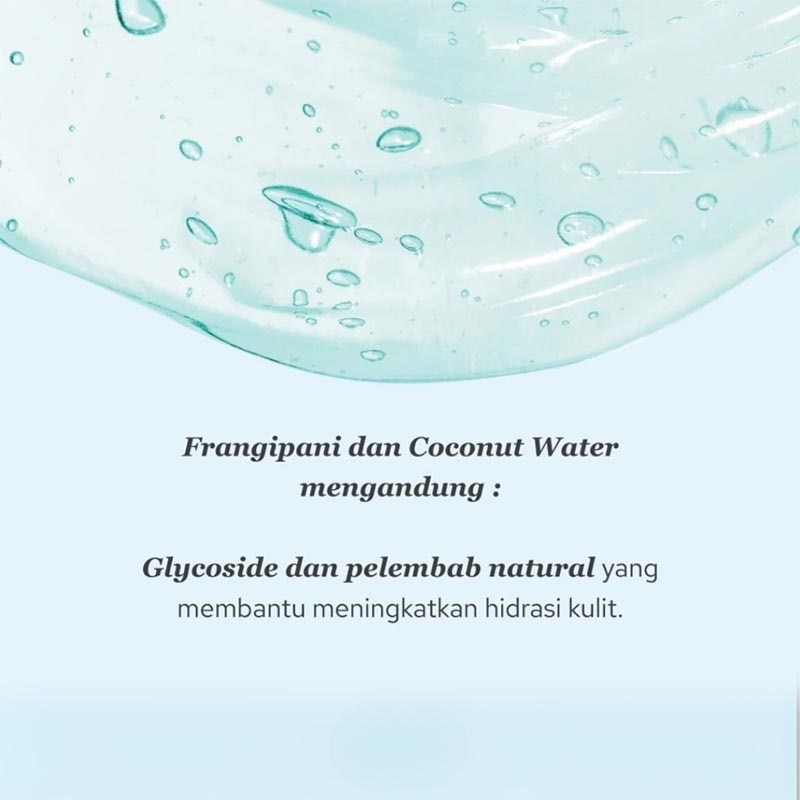 South Bali Frangipani & Tropical Coconut Water Body Gel Serum 60ml