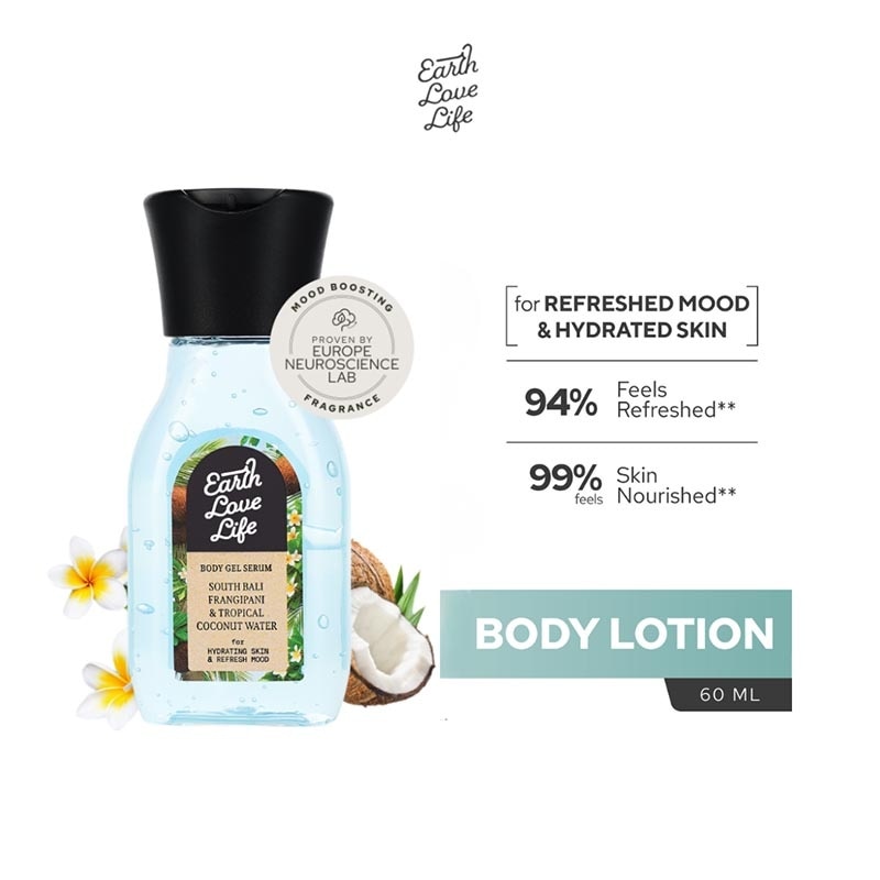 South Bali Frangipani & Tropical Coconut Water Body Gel Serum 60ml