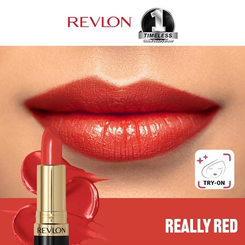 Revlon Super Lustrous Matte Lipstik 006 Really Red