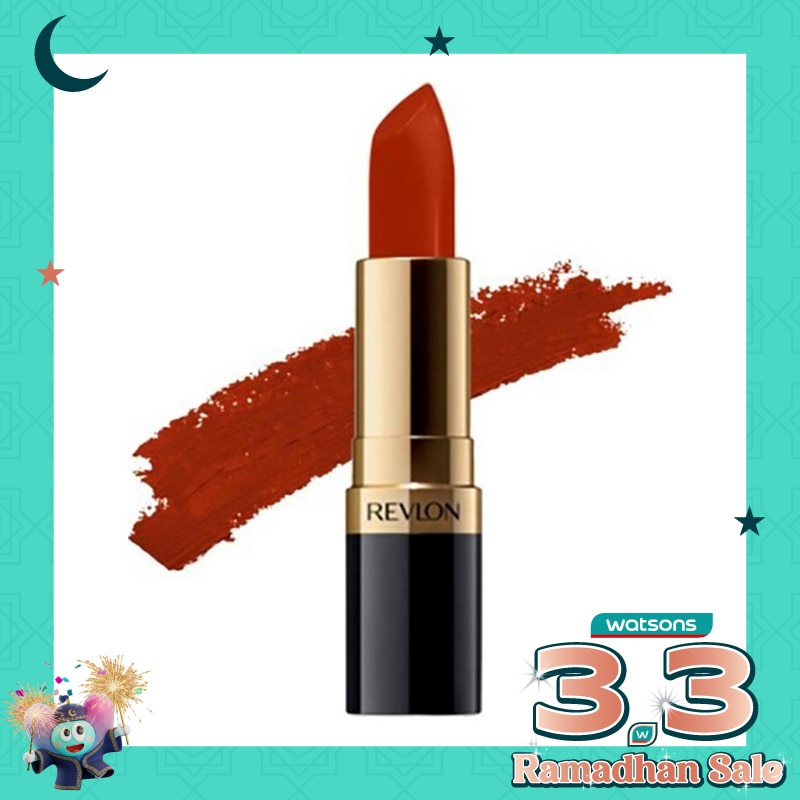 REVLON Revlon Super Lustrous Matte Lipstik 007 In The Red