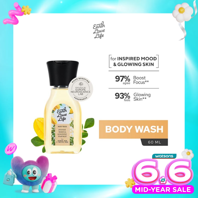 Javanese Moringa & Balinese Starfruit Body Wash 60ml