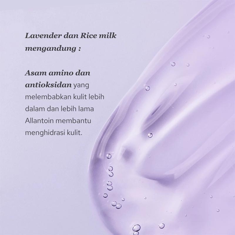 Spanish Lavender & Javanese Rice Milk Body Wash 60ml