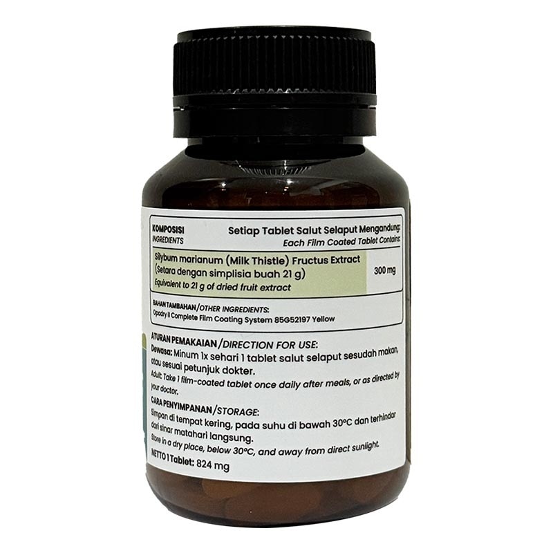 Liver Health Milk Thistle 300 Tablet 60'S