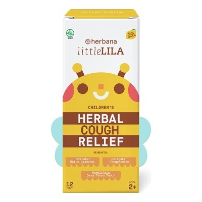 HERBANA - Little Lila Cough Stickpack 12'S image