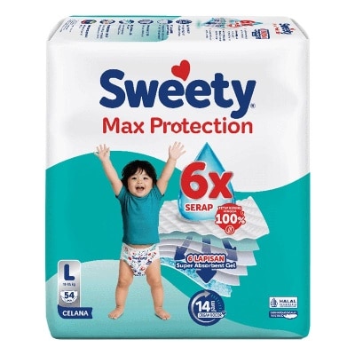 SWEETY - Silver Pants L 54'S