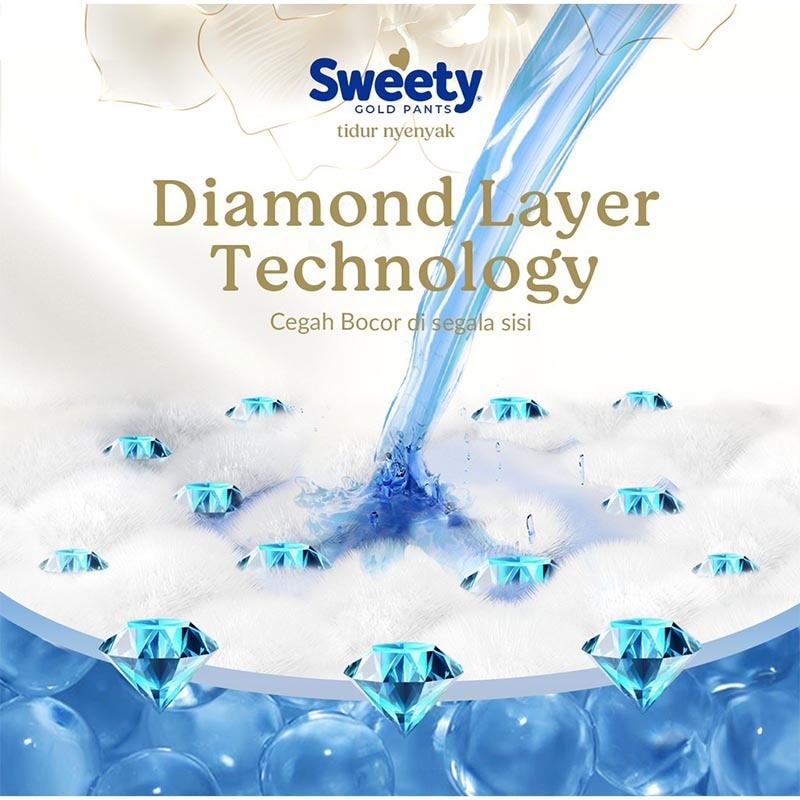 Gold Pants Tidur XL 44'S