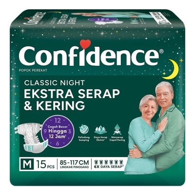 CONFIDENCE Classic Night Extra Serap M 15'S